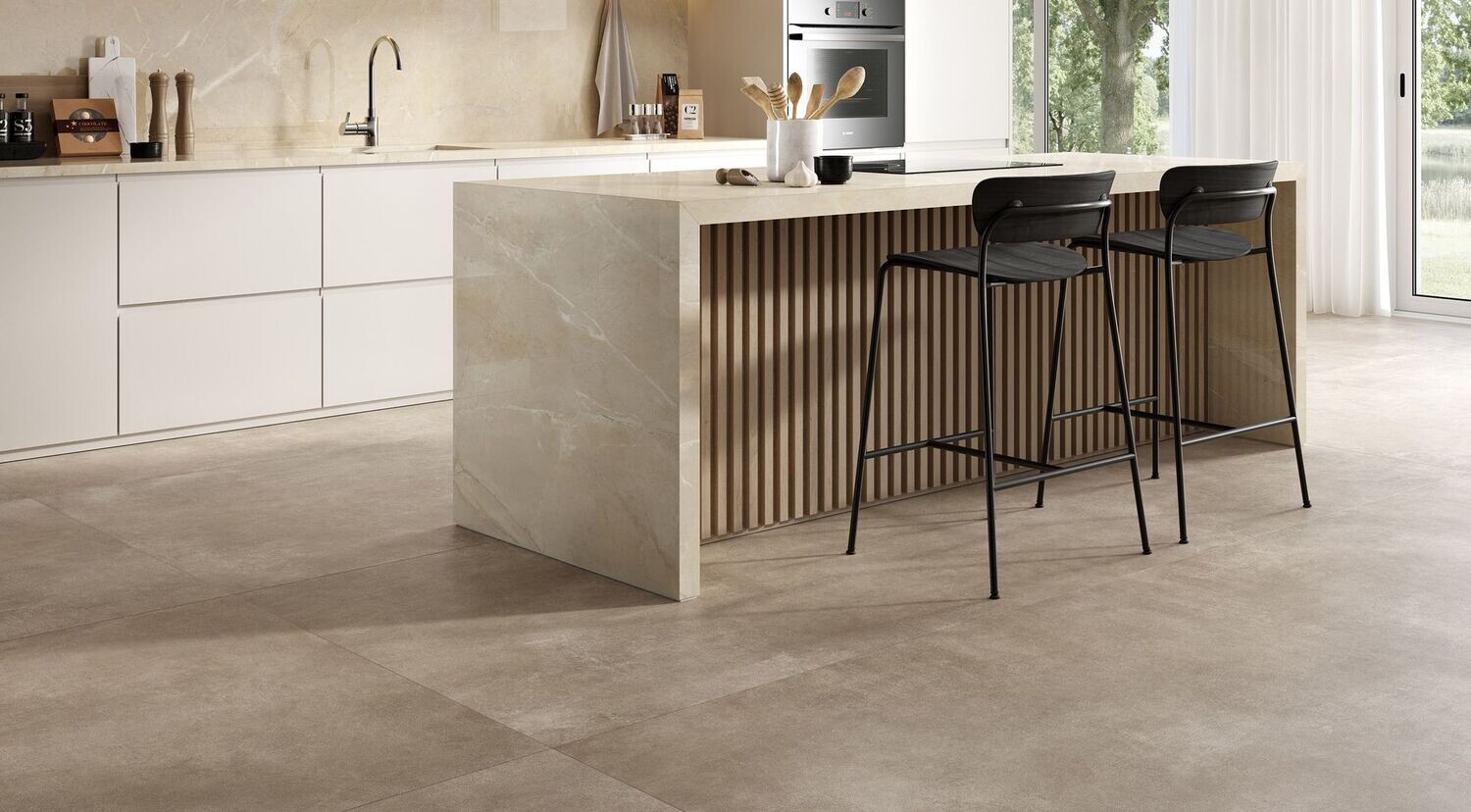 Canova Limestone lappato 120x280 rt