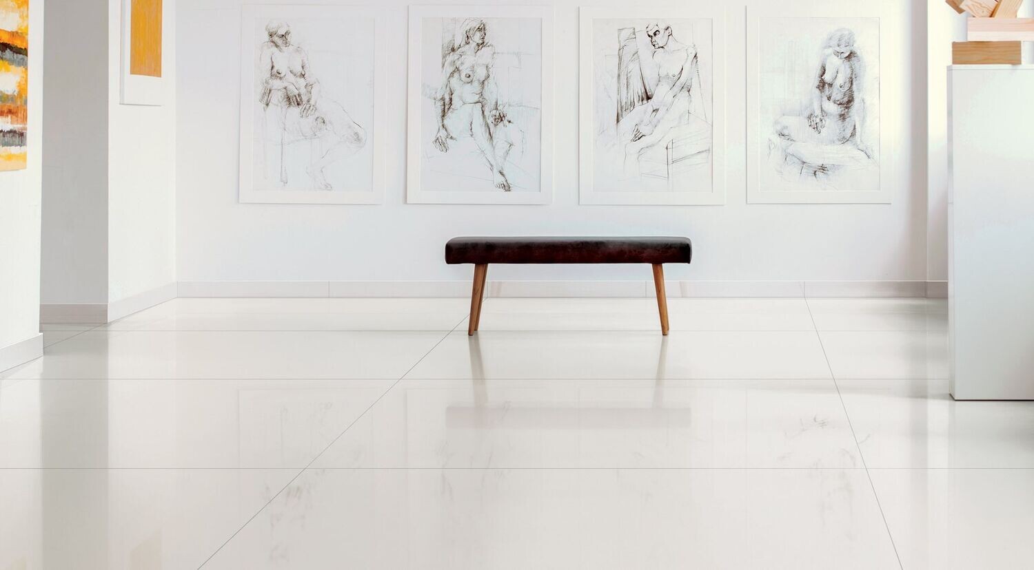 Tinte unite White Mat 120x280 rt
