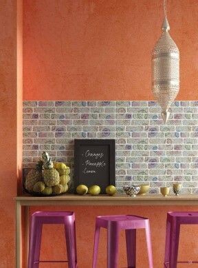 Pantone Wallbrick Flower 30x90