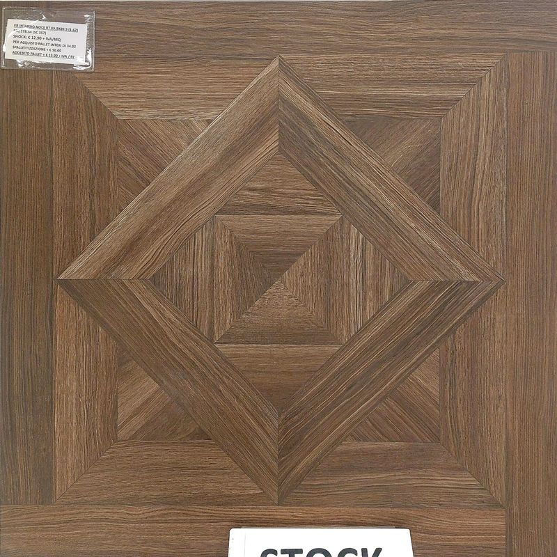 VR INTARSIO NOCE RT 89.9X89.9