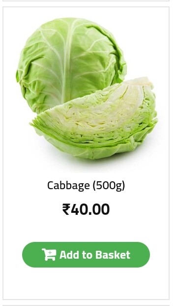 Cabbage (500)gm