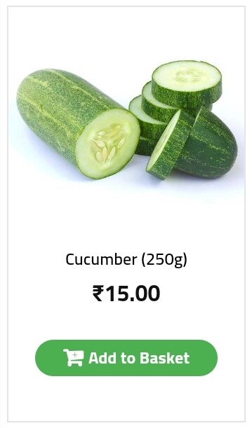 Cucumber (259)gm