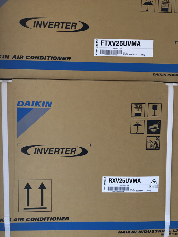 Daikin.2.5kw New Cora Model