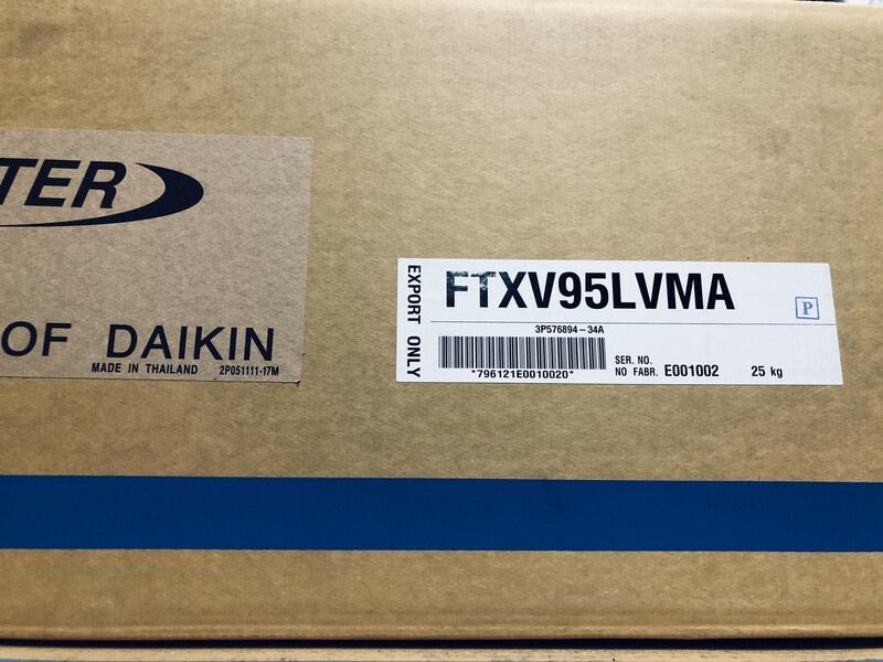 Daikin.9.5 Kw New Cora Model . Split System