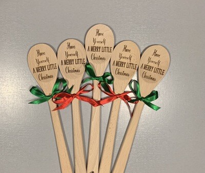 Personalised Wooden Spoons and Scrapers