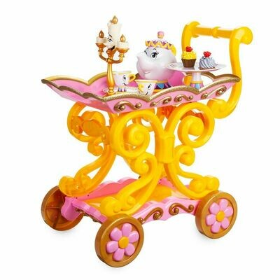 Beauty and the Beast &#39;&#39;Be Our Guest&#39;&#39; Singing Tea Cart Play Set