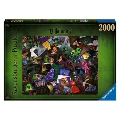 Disney Villainous - The Worst Comes Prepared 2000 Piece Jigsaw Puzzle