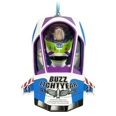 Toy Story - Buzz Lightyear Talking Living Magic Sketchbook Ornament