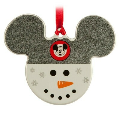 Mickey Mouse Snowman Icon Ornament