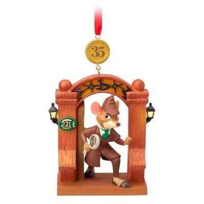 The Great Mouse Detective Legacy Sketchbook Ornament – 35th Anniversary – Limited Release