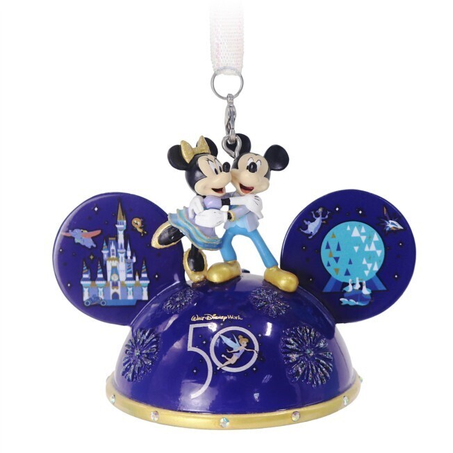 Minnie Mouse Light-Up Ear Hat Ornament