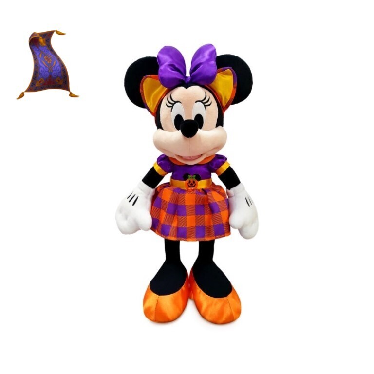 minnie halloween plush