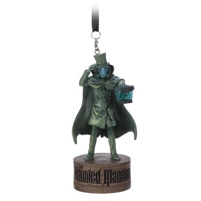 The Haunted Mansion - The Hatbox Ghost Light-Up Living Magic Sketchbook Ornament