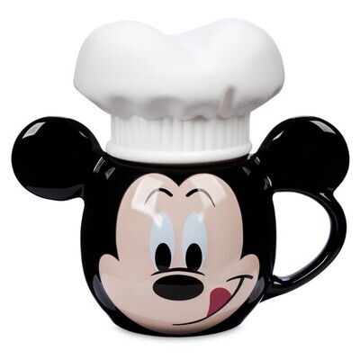 Mickey and Minnie Mouse Chef Mug with Lid – EPCOT Food &amp; Wine Festival 2022