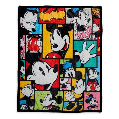 Mickey and Minnie Mouse Throw – Mickey &amp; Co.