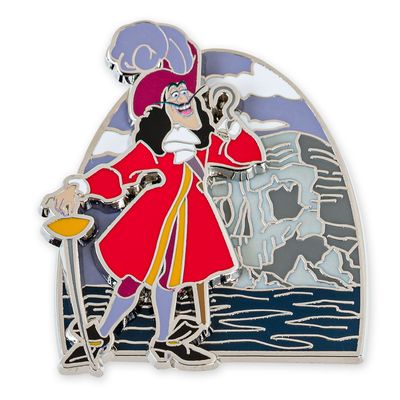 Disney Villains Peter Pan – Captain Hook Pin