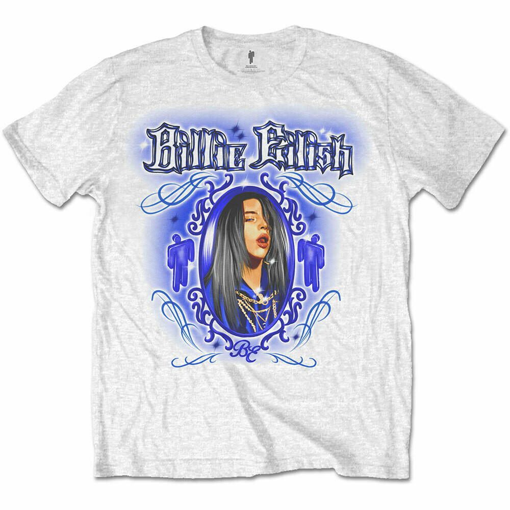 BILLIE EILISH UNISEX TEE: AIRBRUSH