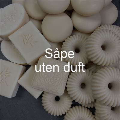 Såpe uten duft