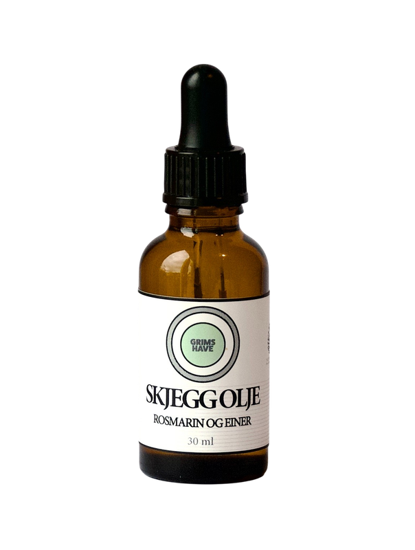 Skjeggolje Rosmarin og Einer