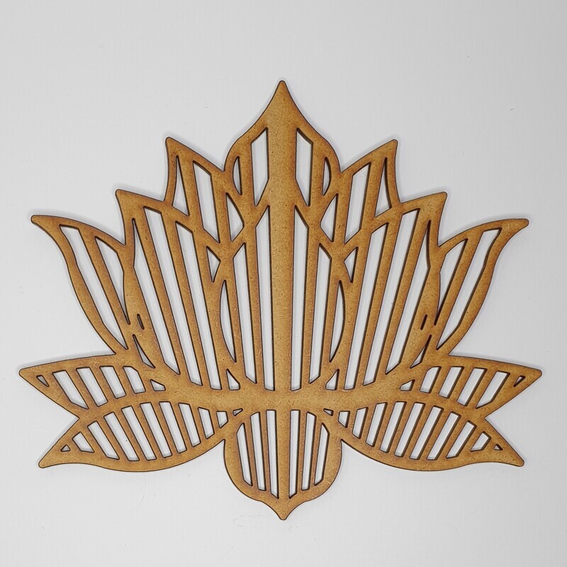 Fleur de lotus rayonnante