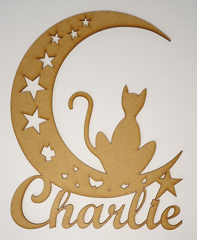 Chat sur la lune prénom