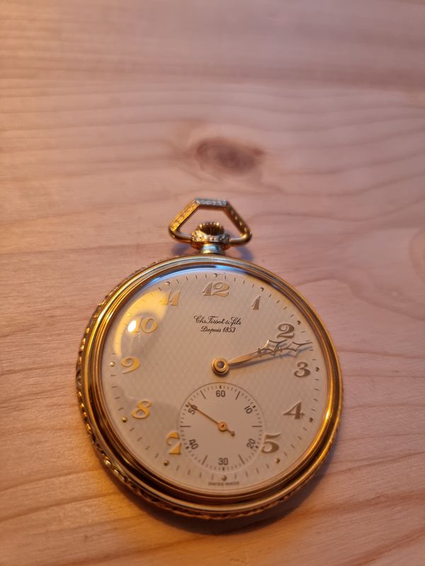 Tissot, open-face,Taschenuhr