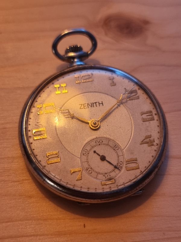 Zenith,Taschenuhr, Art-Déco