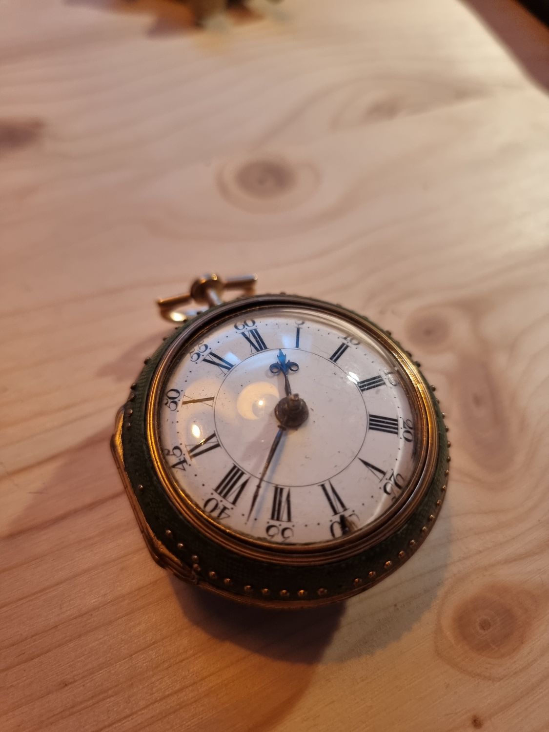 Spindeltaschenuhr,London,James Handford, Top-Zustand, 18.Jh Spindeltaschenuhr,London,James Handford, Top-Zustand, 18.Jh