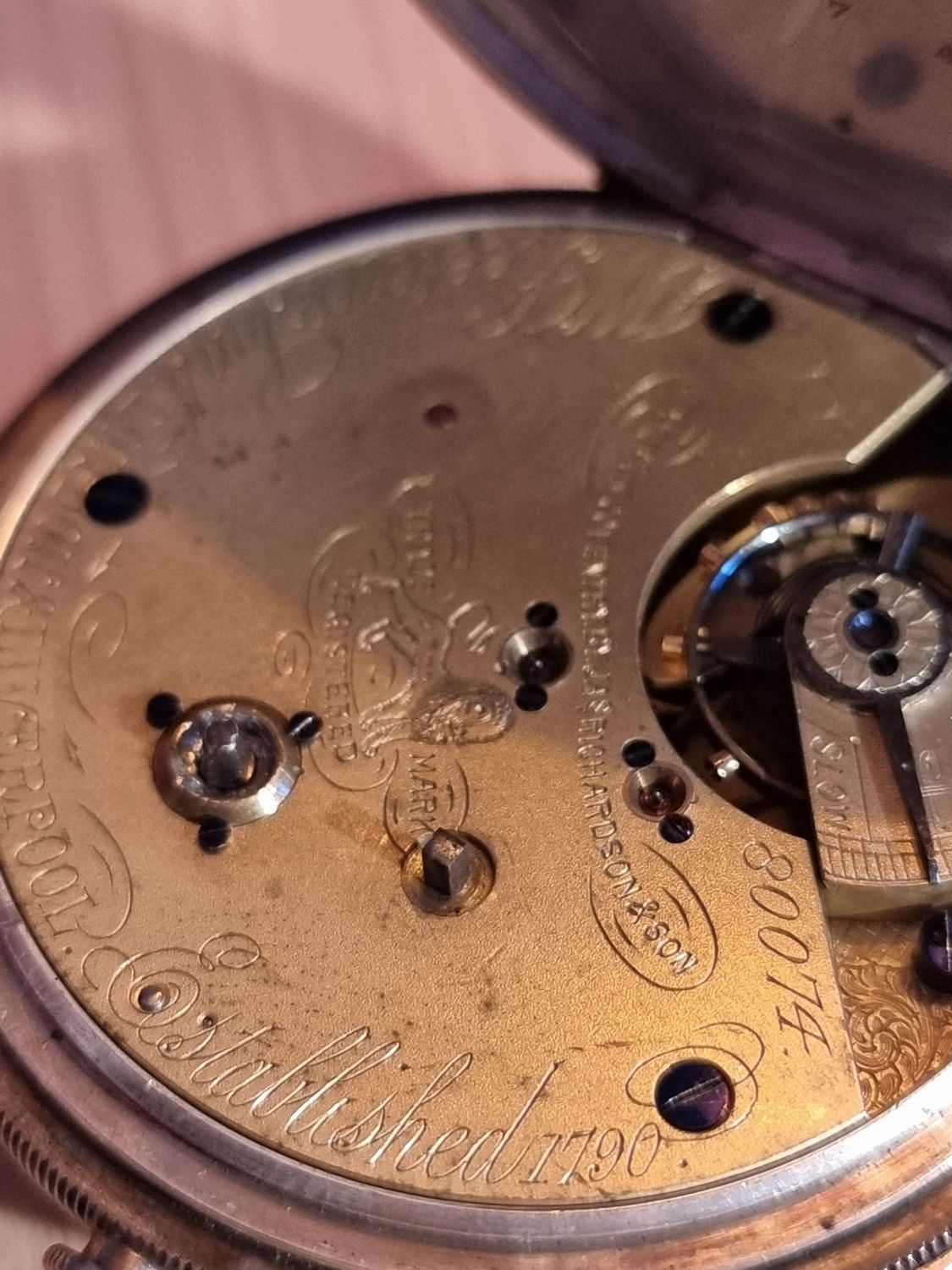 Doctor's watch,Taschenuhr, England, center-second Doctor's watch,Taschenuhr, England, center-second