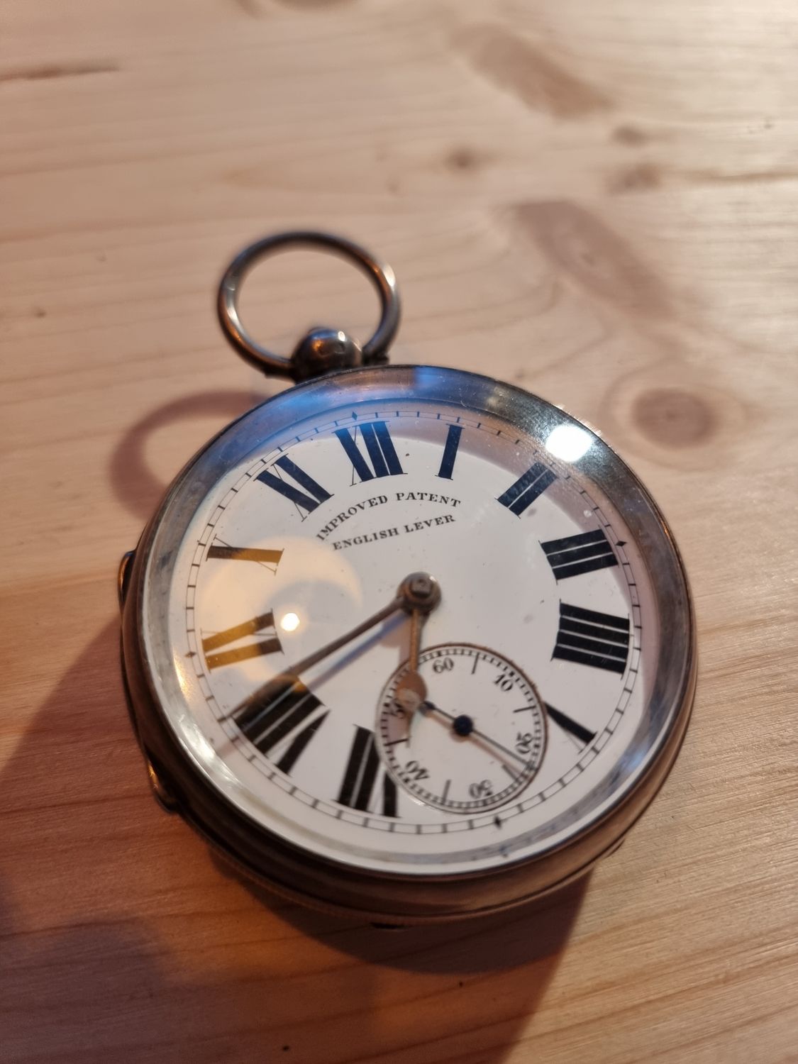 Taschenuhr,Silber, England, 19.Jh, antik Taschenuhr,Silber, England, 19.Jh, antik