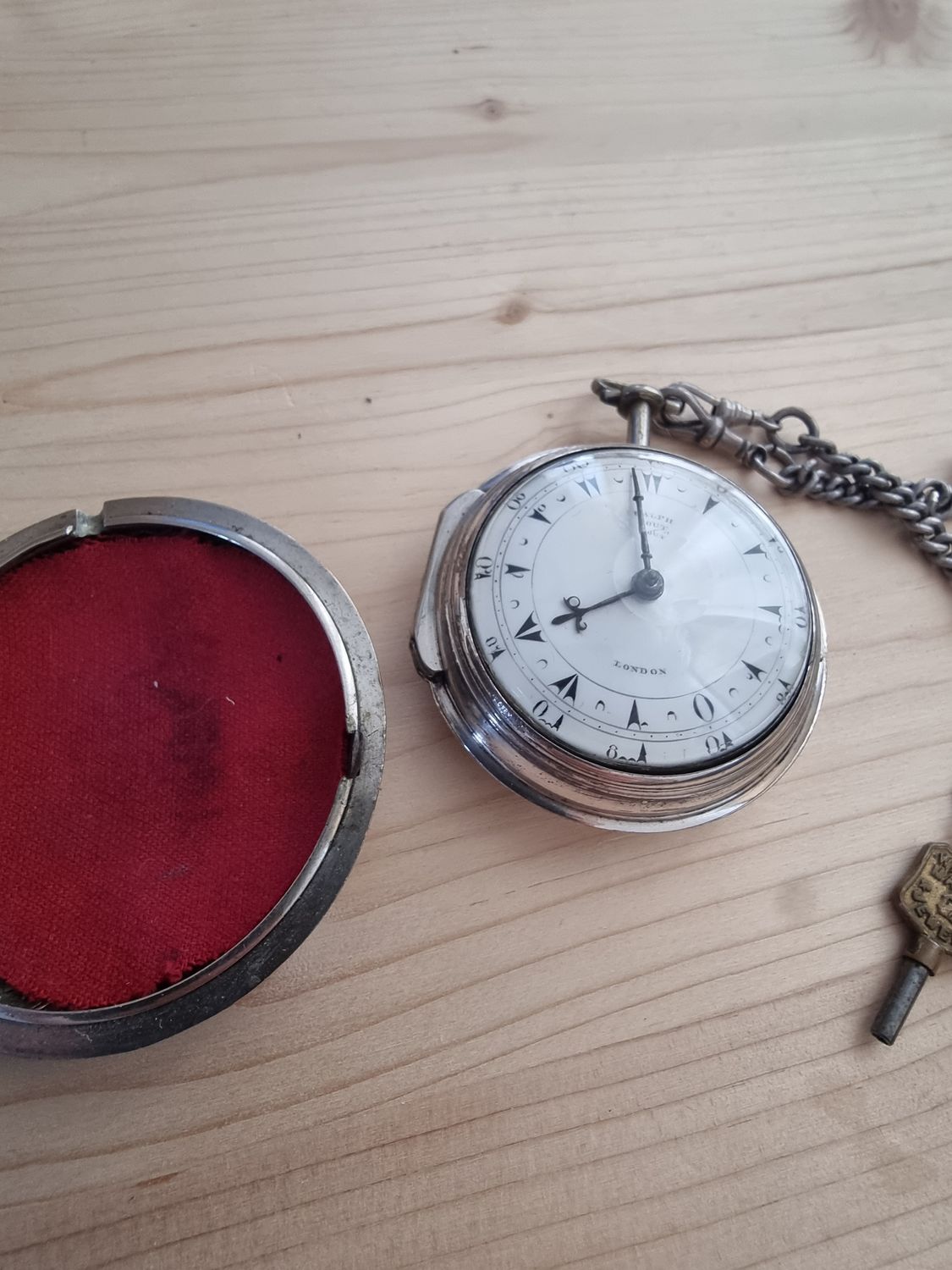 Spindeltaschenuhr, osmanisches Reich,Ralph Gout,Top-Zustand, läuft