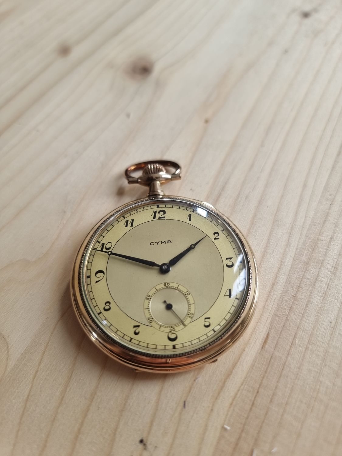 Cyma,Taschenuhr,läuft,1920, Taschenuhr kaufen