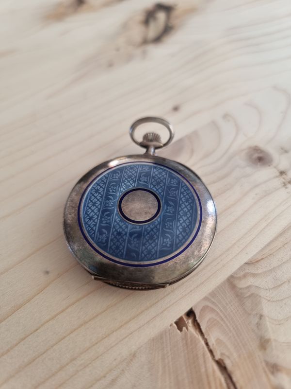 Vulcain, Taschenuhr, selten,läuft einwandfrei