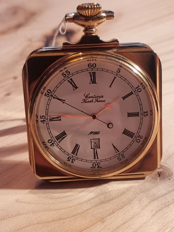 Certina, Tischuhr, Vintage, Top-Zustand