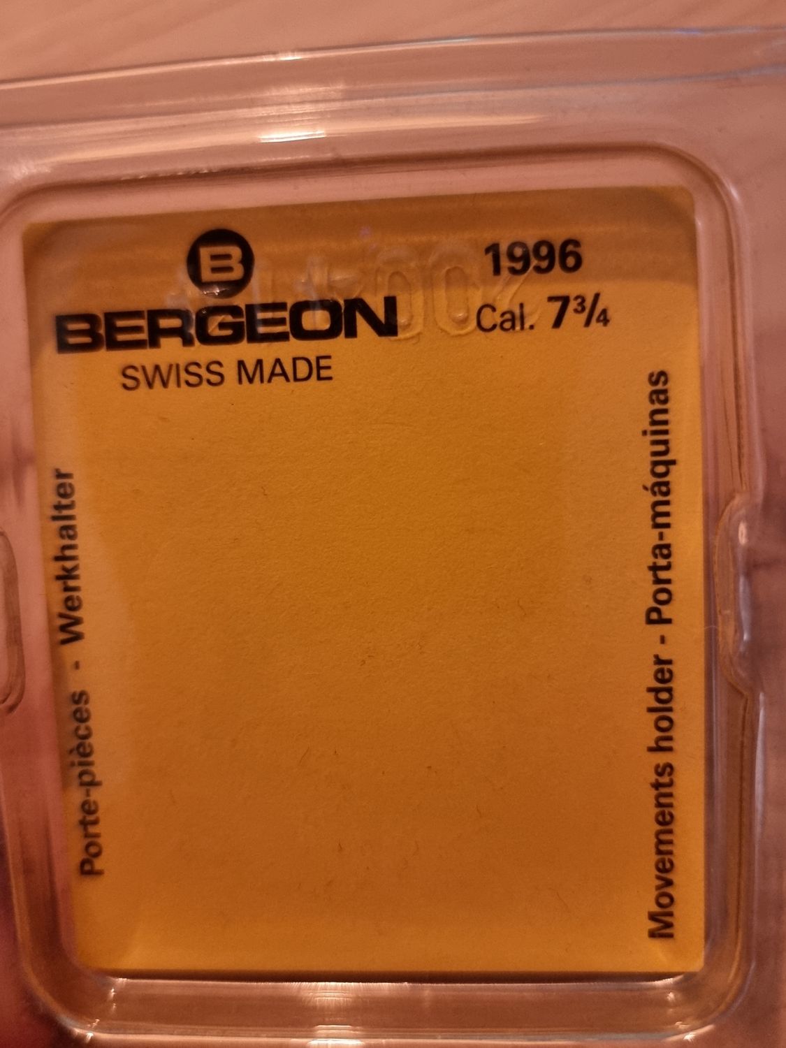 Werkhalter, Bergeon
