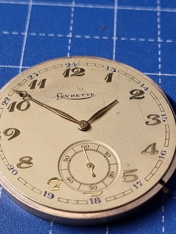 Taschenuhrwerk Levrett
