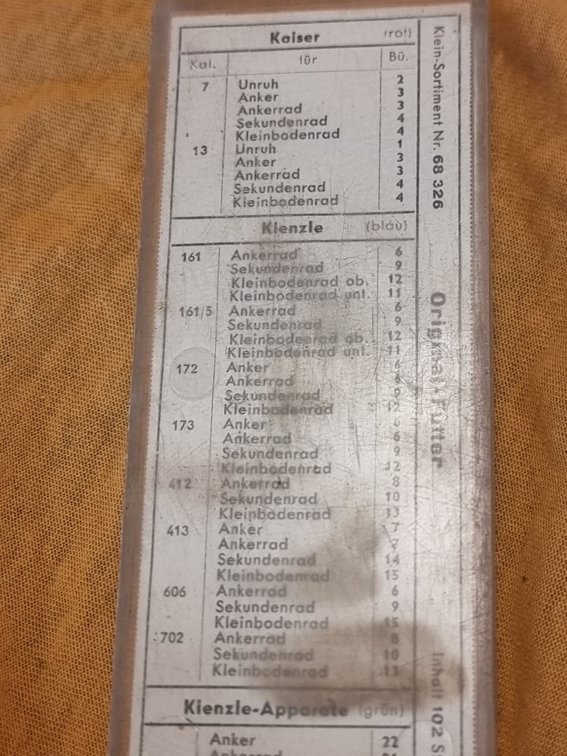 Weckerschrauben,Ersatzteile, Uhrmacher Weckerschrauben,Ersatzteile, Uhrmacher