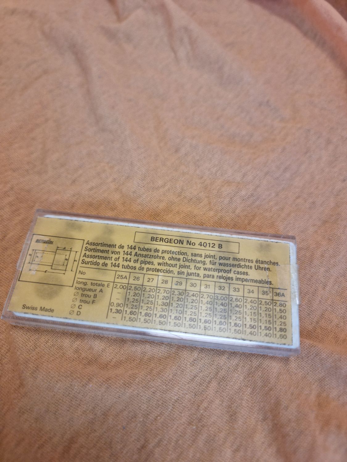 Ansatzrohre, Armbanduhr, Ersatzteile, Uhrmacher, Uhrmacherei Ansatzrohre, Armbanduhr, Ersatzteile, Uhrmacher, Uhrmacherei