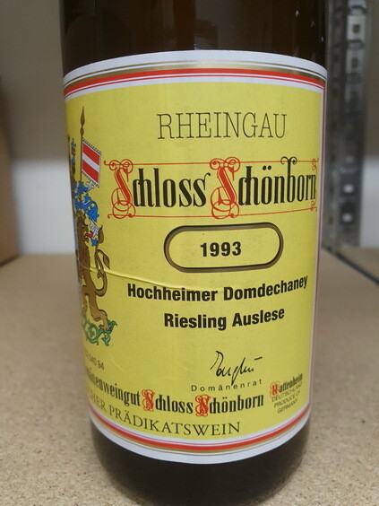 Hochheimer Domdechaney Riesling Auslese 1993