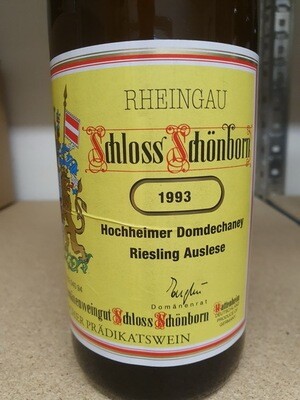 Hochheimer Domdechaney Riesling Auslese 1993 Hochheimer Domdechaney Riesling Auslese 1993