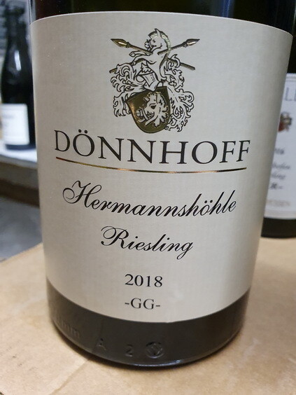 Dönnhoff - Niederhäuser Hermannshöhle GG 2018 Dönnhoff - Niederhäuser Hermannshöhle GG 2018