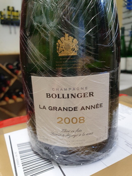 Bollinger - La Grande Année brut 2008