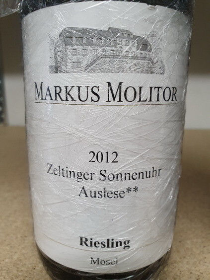 Molitor - Zeltinger Sonnenuhr Auslese** 2012