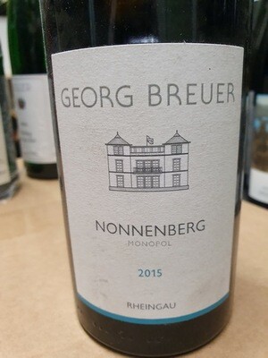 Georg Breuer - Nonnenberg Riesling 2015 Georg Breuer - Nonnenberg Riesling 2015