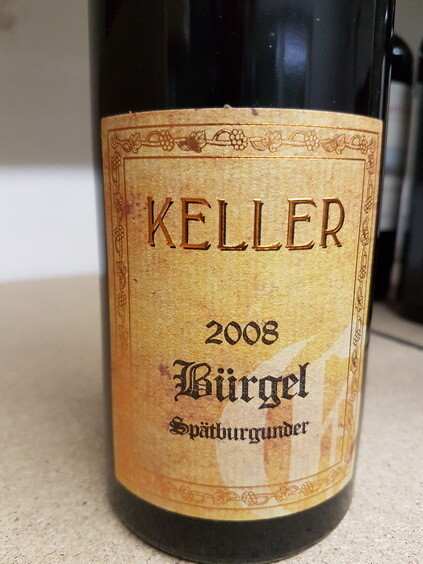 Weingut Keller - Bürgel Spätburgunder GG 2008