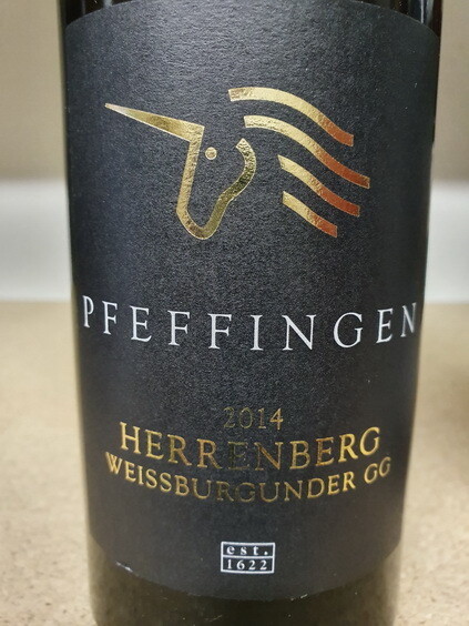 Pfeffingen - Ungstein Herrenberg Weissburgunder GG 2014