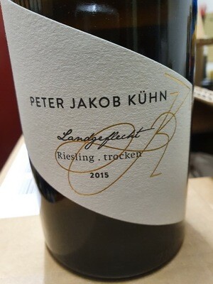 Peter Jakob Kühn - Landgeflecht Riesling trocken Unikat 2015 Peter Jakob Kühn - Landgeflecht Riesling trocken Unikat 2015