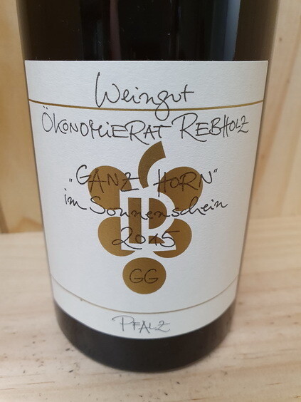 Ökonomierat Rebholz - "GANZ HORN" im Sonnenschein Riesling GG 2015