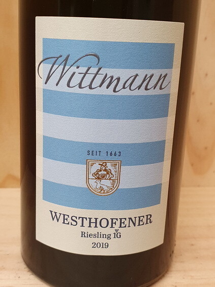 Wittmann - Westhofener Riesling trocken 2019 1. Gewächs/Lage