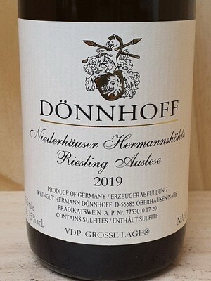 Dönnhoff - Niederhäuser Hermannshöhle Riesling Auslese 2019 Goldkapsel - fruchtsüß-